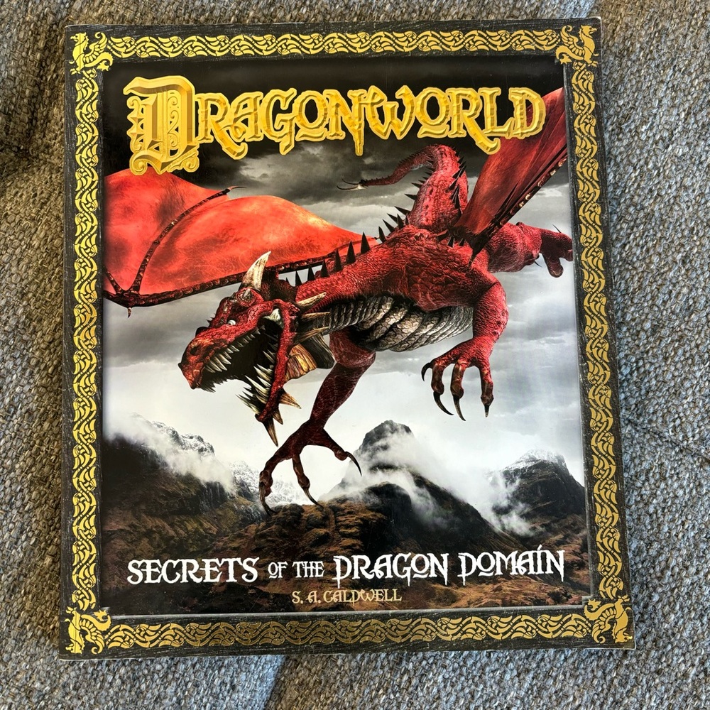 Dragonworld Secrets Of The Dragon Domain by S.A. Caldwell